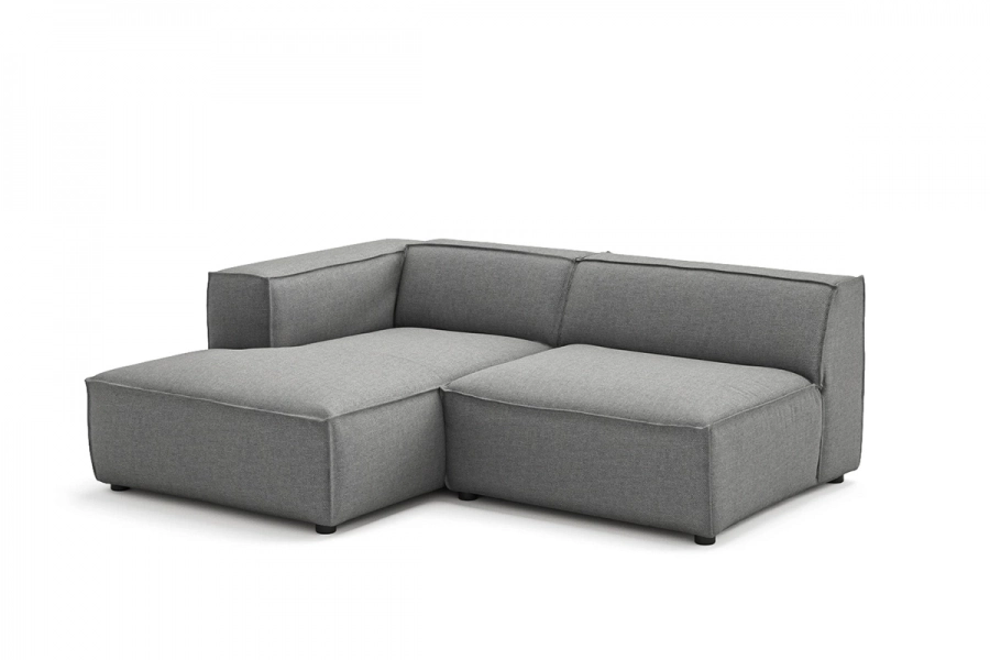 Model MODULARIS WB (wysoki bok) - Modularis WB longchair lewy + sofa 1,5 osobowa